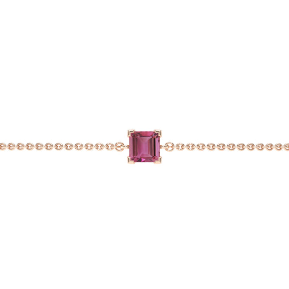 Bracelet tourmaline Lune de Miel - 7