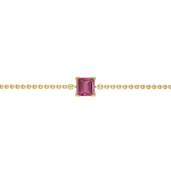 Bracelet tourmaline Lune de Miel - 7