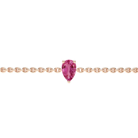 Bracelet tourmaline Lune de Miel - 4