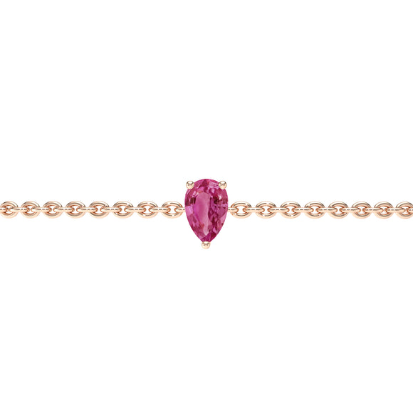 Bracelet tourmaline Lune de Miel - 4