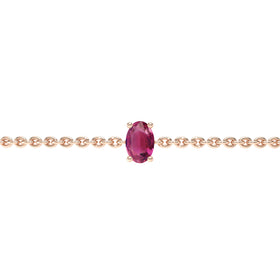 Bracelet tourmaline Lune de Miel - 5