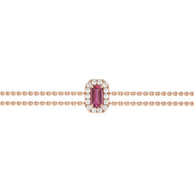 Bracelet tourmaline entourage diamant Coup de Foudre - 6
