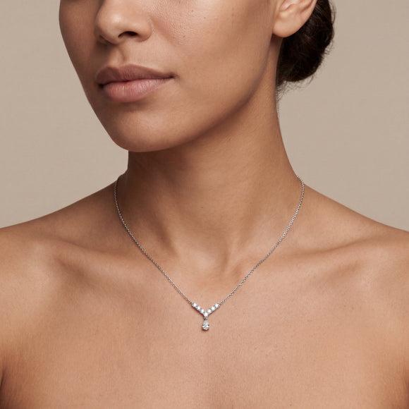 Collier rubis et diamant Par Amour - 2