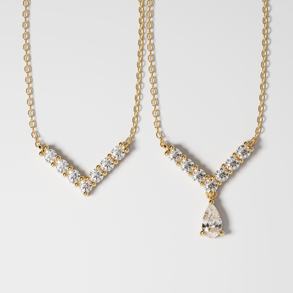 Collier rubis et diamant Par Amour - 2