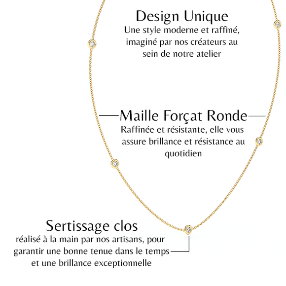 Collier diamant Nuit de Noces - 5