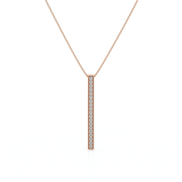 Collier diamant Tout près de Toi - 1