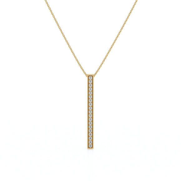 Collier diamant Tout près de Toi - 1