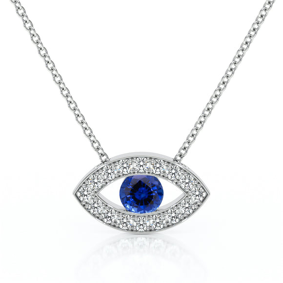 Collier saphir et diamant Ton Regard - 1