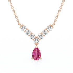Collier tourmaline et diamant Par Amour - 2
