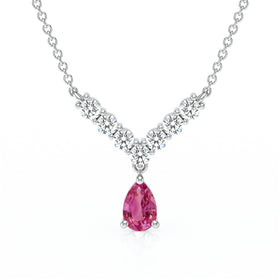 Collier tourmaline et diamant Par Amour - 2