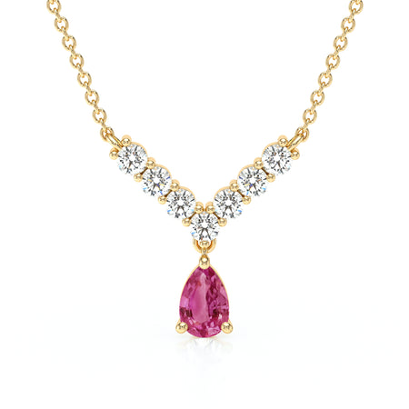 Collier tourmaline et diamant Par Amour - 2