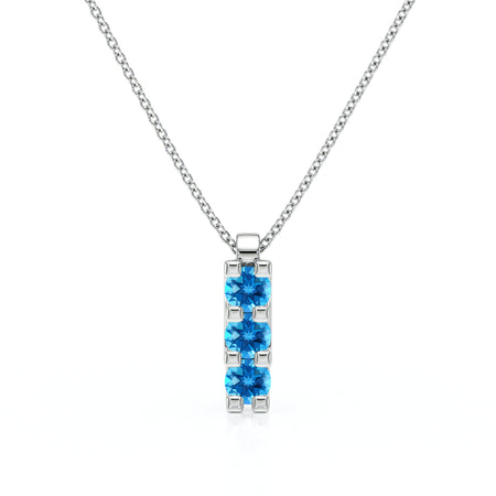 Collier trilogie topaze Coucher de Soleil - 2