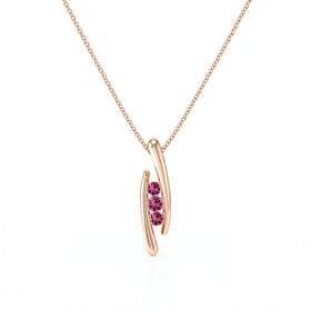 Collier trilogie tourmaline Premier Pas - 1