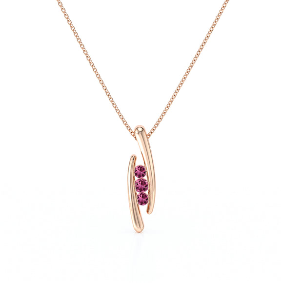 Collier trilogie tourmaline Premier Pas - 1
