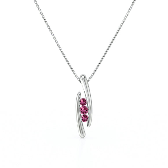 Collier trilogie tourmaline Premier Pas - 1