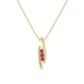 Collier trilogie tourmaline Premier Pas - 1