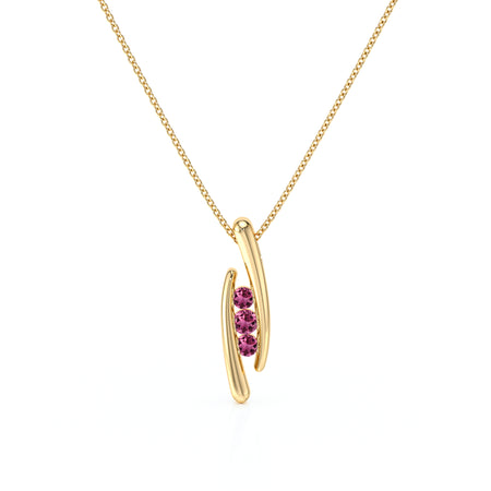 Collier trilogie tourmaline Premier Pas - 1