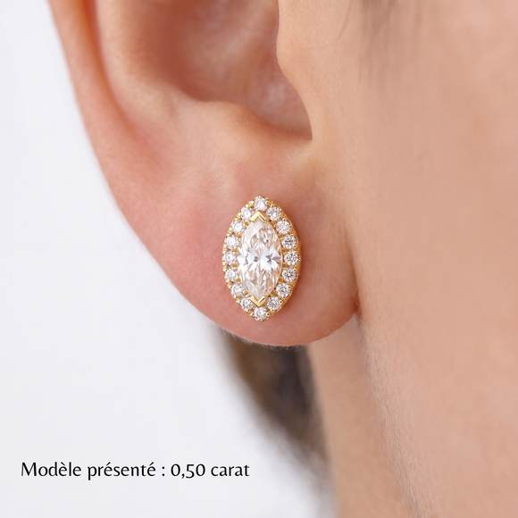 Boucles d’oreilles diamant Coup de Foudre - 5