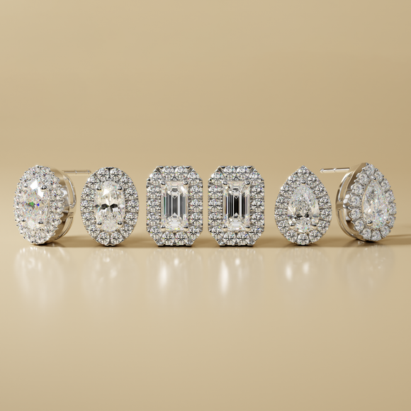 Boucles d’oreilles émeraude et diamant Coup de Foudre - 4