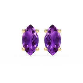 Boucles d’oreilles améthyste Une Promesse - 4