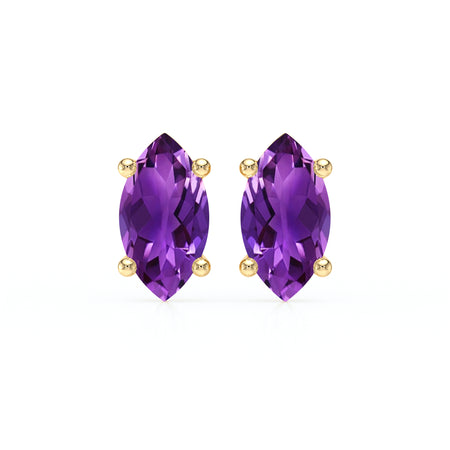 Boucles d’oreilles améthyste Une Promesse - 4