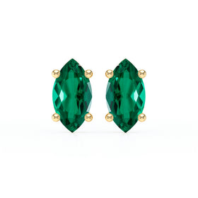 Boucles d’oreilles émeraude Une Promesse - 4