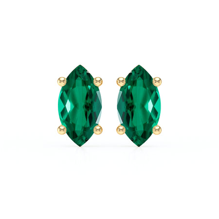 Boucles d’oreilles émeraude Une Promesse - 4