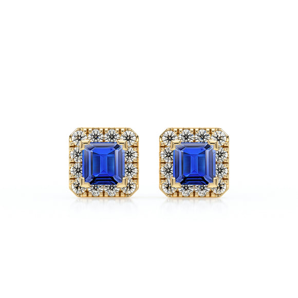 Boucles d’oreilles saphir et diamant Coup de Foudre - 6