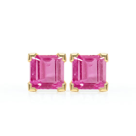 Boucles d’oreilles saphir rose Une Promesse - 5