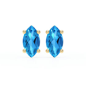 Boucles d’oreilles topaze Une Promesse - 4