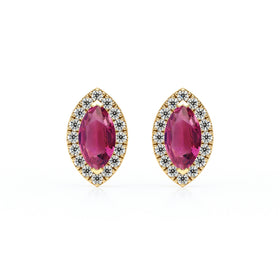 Boucles d’oreilles tourmaline et diamant Coup de Foudre - 5