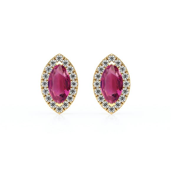 Boucles d’oreilles tourmaline et diamant Coup de Foudre - 5
