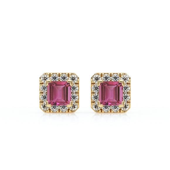 Boucles d’oreilles tourmaline et diamant Coup de Foudre - 6