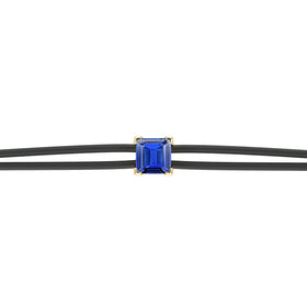 Bracelet cordon saphir Lune de Miel - 6