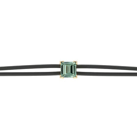 Bracelet cordon saphir vert Lune de Miel - 6