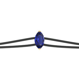 Bracelet cordon saphir Lune de miel - 2