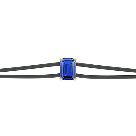 Bracelet cordon saphir Lune de Miel - 3