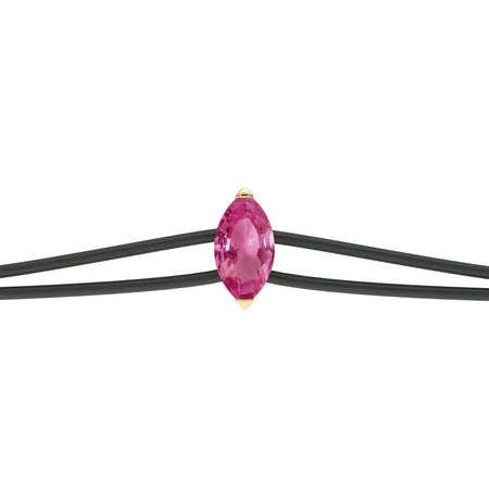 Bracelet cordon saphir rose Lune de Miel - 2
