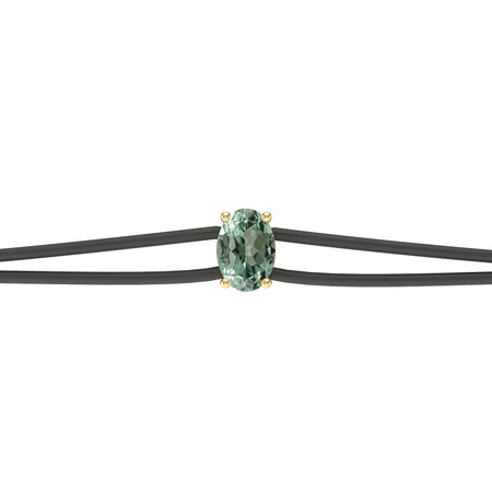 Bracelet cordon saphir vert Lune de Miel - 5