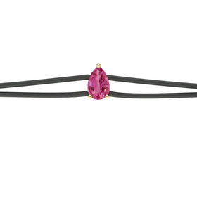 Bracelet cordon tourmaline Lune de Miel - 4