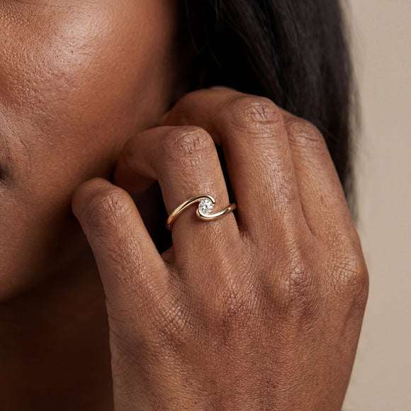 Solitaire diamant Etincelle d’Amour - 3