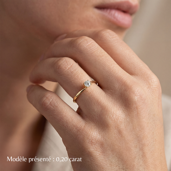 Solitaire tourmaline Mon Cœur - 1