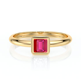 Solitaire rubis Nuit de Noces – 3