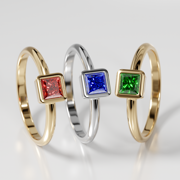 Solitaire rubis Nuit de Noces – 3