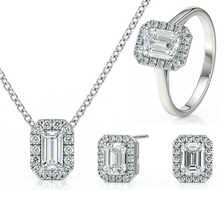 Parure bijoux diamant Promets Moi - 6