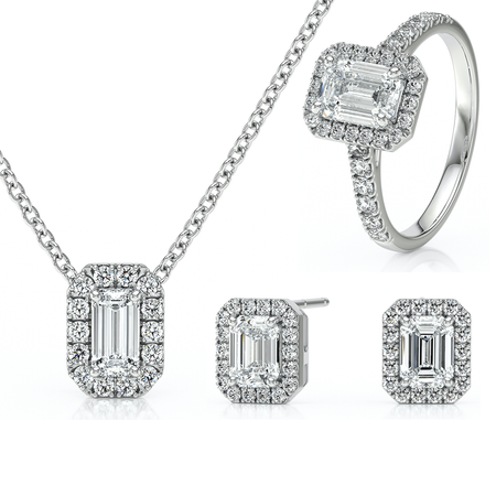 Parure bijoux diamant Promets Moi - 8