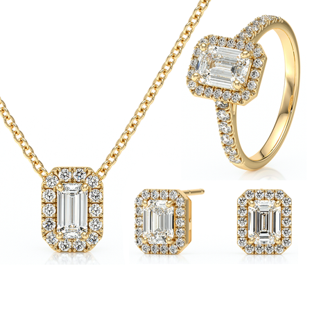 Parure bijoux diamant Promets Moi - 8