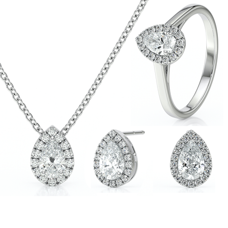 Parure bijoux diamant Promets Moi - 7