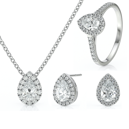 Parure bijoux diamant Promets Moi - 4