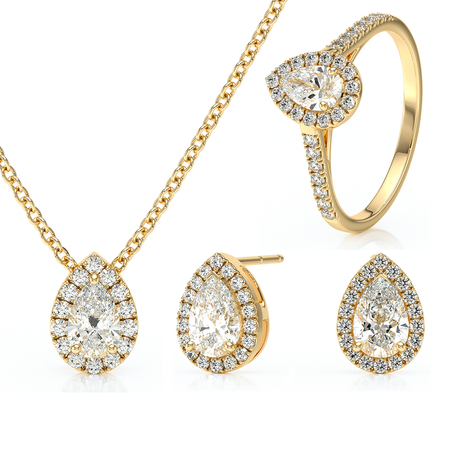 Parure bijoux diamant Promets Moi - 4